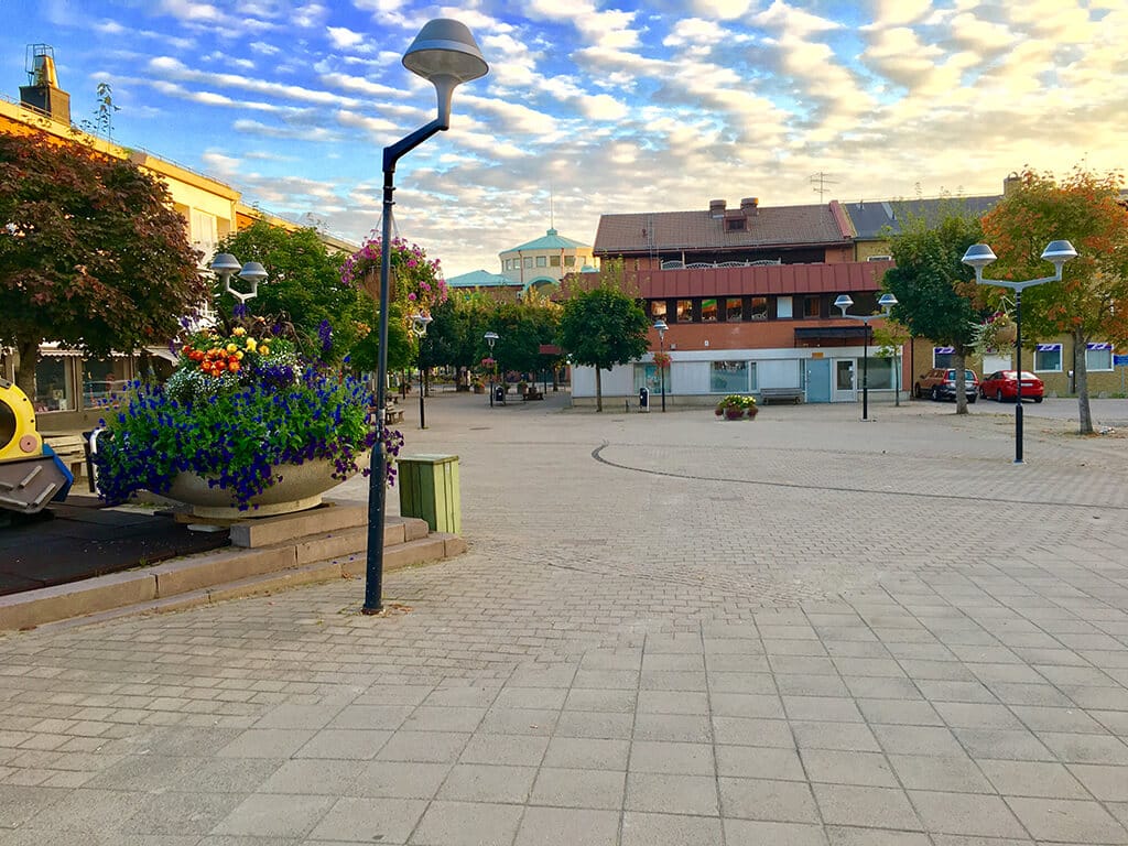 Kulturnatten 2018 på torget i Ånge.