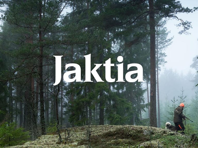 Logotyp till Jaktia i Ånge.