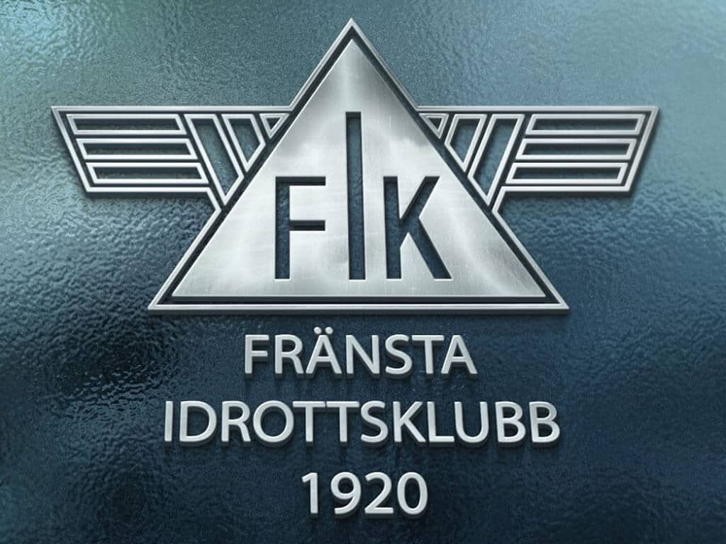 Logotypen till fotbollslaget Fränsta IK.