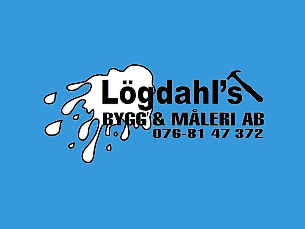 Logotypen till Lögdahls Bygg och Måleri.